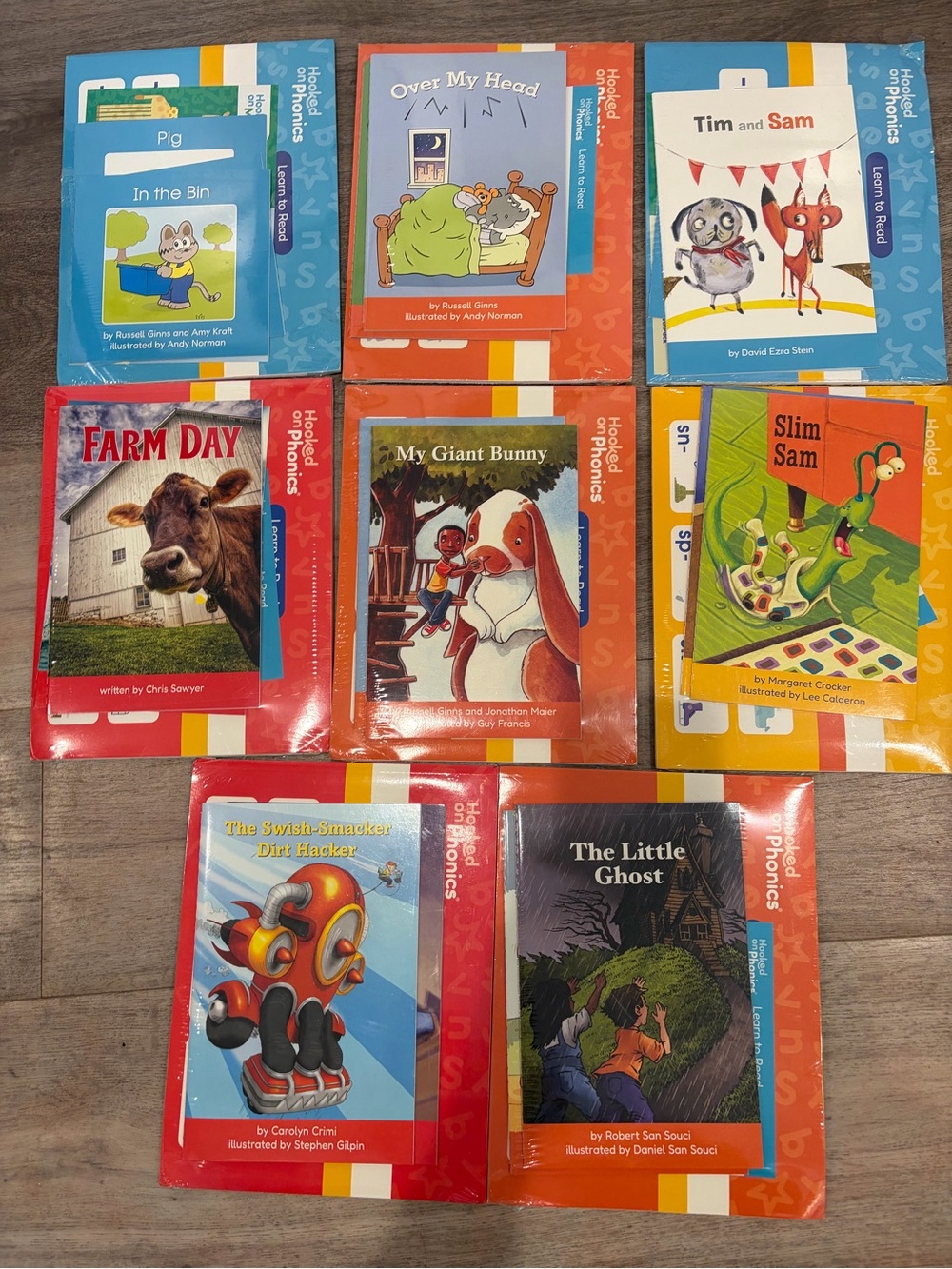 Hooked on Phonics 8- NEW Packs Learn to Read /Pre-Readers Homeschool Reading